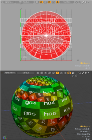 错误的 UV